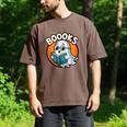 BOOOKS Cute Ghost Reading Books Halloween Men's Comfort Colors T-Shirt Espresso