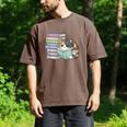 Cat On Books Pets Cats Reading Book Nerd Read Reader Bookcat Men's Comfort Colors T-Shirt Espresso
