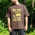 My Cat Guards My Mug And Book Humor Cats Premium Tri-Blend Men's Comfort Colors T-Shirt Espresso My Cat Guards My Mug And Book Humor Cats Premium Tri-Blend Men's Comfort Colors T-Shirt Espresso