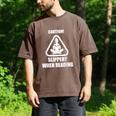 Caution Slippery When Reading Book Lover Men's Comfort Colors T-Shirt Espresso