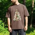 Christmas Book Tree Teacher Book Lover Xmas Librarian Men's Comfort Colors T-Shirt Espresso Christmas Book Tree Teacher Book Lover Xmas Librarian Men's Comfort Colors T-Shirt Espresso