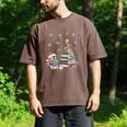 Christmas A Penguin Reading Book Snowflake Cocoa Hot Teacher Men's Comfort Colors T-Shirt Espresso Christmas A Penguin Reading Book Snowflake Cocoa Hot Teacher Men's Comfort Colors T-Shirt Espresso