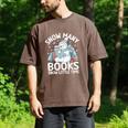 Christmas Reading Snowman So Many Books Men Women Kids Men's Comfort Colors T-Shirt Espresso Christmas Reading Snowman So Many Books Men Women Kids Men's Comfort Colors T-Shirt Espresso