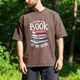 I Closed My Book To Be Here Books Lover Bookworm Men's Comfort Colors T-Shirt Espresso