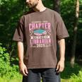 Closing This Chapter Retired Librarian 2025 Book Retirement Men's Comfort Colors T-Shirt Espresso