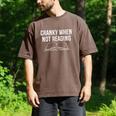 Cranky When Not Reading Book Lover Men's Comfort Colors T-Shirt Espresso