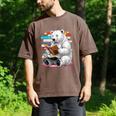 Cute Polar Bear Is Reading a Book Reading Polar Bear Men's Comfort Colors T-Shirt Espresso Cute Polar Bear Is Reading a Book Reading Polar Bear Men's Comfort Colors T-Shirt Espresso