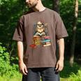 Cute Reading Chicken With Glasses Books Bookworm Reader Book Men's Comfort Colors T-Shirt Espresso