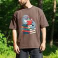 Cute Reading Seal On Books Book Lover Men's Comfort Colors T-Shirt Espresso Cute Reading Seal On Books Book Lover Men's Comfort Colors T-Shirt Espresso