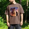 David And Goliath Bible Book Of Samuel Famous Bible Story Men's Comfort Colors T-Shirt Espresso