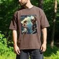 David And Goliath Bible Book Of Samuel King David Comic Men's Comfort Colors T-Shirt Espresso