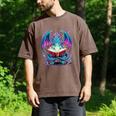 Dragon Reading Book Lover Men's Comfort Colors T-Shirt Espresso