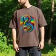 Dragon Reading Colorful Fantasy Book Lover Men's Comfort Colors T-Shirt Espresso Dragon Reading Colorful Fantasy Book Lover Men's Comfort Colors T-Shirt Espresso