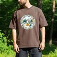 Duck Wilderness Book Reading Illustration Floral Men's Comfort Colors T-Shirt Espresso