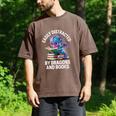 Easily Distracted By Dragons And Books Men's Comfort Colors T-Shirt Espresso Easily Distracted By Dragons And Books Men's Comfort Colors T-Shirt Espresso
