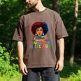 Education Is Freedom History Girl Women Book Lover Men's Comfort Colors T-Shirt Espresso