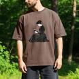 Emily Dickinson Reading A Book Men's Comfort Colors T-Shirt Espresso Emily Dickinson Reading A Book Men's Comfort Colors T-Shirt Espresso