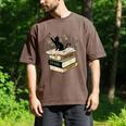Fantasy Drama Tragedy Cat Book Lover Reading Humor Men's Comfort Colors T-Shirt Espresso Fantasy Drama Tragedy Cat Book Lover Reading Humor Men's Comfort Colors T-Shirt Espresso