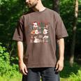 Ghost Christmas Reading Book Lover Library Christmas Teacher Men's Comfort Colors T-Shirt Espresso Ghost Christmas Reading Book Lover Library Christmas Teacher Men's Comfort Colors T-Shirt Espresso