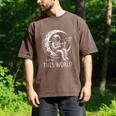 A Good Book Is Out Of This World Kids Reading Imagination Men's Comfort Colors T-Shirt Espresso
