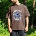 A Good Book Is Out Of This World Shirt Astronaut Reading Men's Comfort Colors T-Shirt Espresso