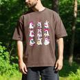 Halloween Pink Ghost Read More Books Spooky Boo Teacher Kids Men's Comfort Colors T-Shirt Espresso