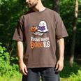 Halloween Teacher Women Cute Reading Ghost Read More Books Men's Comfort Colors T-Shirt Espresso