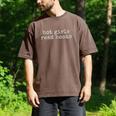 Hot Girls Read Books Reading Bookworm Librarian Men's Comfort Colors T-Shirt Espresso