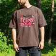 HUGvyn One Loved Teacher Valentine Book Heart Reading Bow Men's Comfort Colors T-Shirt Espresso HUGvyn One Loved Teacher Valentine Book Heart Reading Bow Men's Comfort Colors T-Shirt Espresso