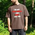 I'm Not Antisocial I Just Don't Like You Introvert Men's Comfort Colors T-Shirt Espresso