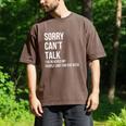 Introvert Can't Talk Reached People Limit For The Week Men's Comfort Colors T-Shirt Espresso