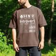 Introvert Label Antisocial Loner Socially Awkward Men's Comfort Colors T-Shirt Espresso Introvert Label Antisocial Loner Socially Awkward Men's Comfort Colors T-Shirt Espresso