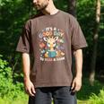 It's a Good Day To Read a Book Cute Giraffe Men's Comfort Colors T-Shirt Espresso