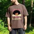 Just a Girl Who Loves Books African American Book Nerd Lover Men's Comfort Colors T-Shirt Espresso