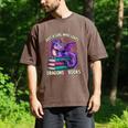 Just a Girl Who Loves Dragons And Books Reading Men's Comfort Colors T-Shirt Espresso