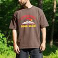 Just One More Book Club Bookish Hippie Men's Comfort Colors T-Shirt Espresso