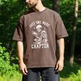 Just One More Chapter Skeleton Reading Book Men's Comfort Colors T-Shirt Espresso