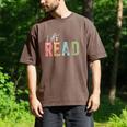 Let's Read Book Nerd Reading Book Lover Librarian Teacher Men's Comfort Colors T-Shirt Espresso Let's Read Book Nerd Reading Book Lover Librarian Teacher Men's Comfort Colors T-Shirt Espresso