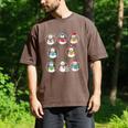 Literary Winter Reading Snowmen Cozy Book Lover Pattern Men's Comfort Colors T-Shirt Espresso Literary Winter Reading Snowmen Cozy Book Lover Pattern Men's Comfort Colors T-Shirt Espresso