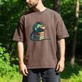 Lizard Reading Book Librarian Bookworm Reader Read Men's Comfort Colors T-Shirt Espresso Lizard Reading Book Librarian Bookworm Reader Read Men's Comfort Colors T-Shirt Espresso