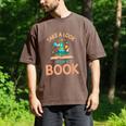 Take a Look It's In a Book Reading Teacher Book Lover Men's Comfort Colors T-Shirt Espresso