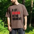 A Lot To Read At The Moment Reading Book Reader Nerd Men's Comfort Colors T-Shirt Espresso
