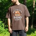 All I Need Is Books And Cats Reading Men's Comfort Colors T-Shirt Espresso All I Need Is Books And Cats Reading Men's Comfort Colors T-Shirt Espresso