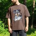 Nerdy Schnauzer Dog Book Lover Glasses Cute Pet For Men Women Kids Men's Comfort Colors T-Shirt Espresso Nerdy Schnauzer Dog Book Lover Glasses Cute Pet For Men Women Kids Men's Comfort Colors T-Shirt Espresso