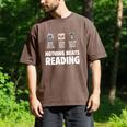 Nothing Beats Reading Librarian Book Bookworm Men's Comfort Colors T-Shirt Espresso Nothing Beats Reading Librarian Book Bookworm Men's Comfort Colors T-Shirt Espresso