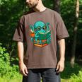 Octopus Reading Book Reading Bookworm Reader Men's Comfort Colors T-Shirt Espresso