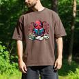 Octopus Reading Book Coffee Lover Bookaholic Bookworm Reader Men's Comfort Colors T-Shirt Espresso