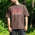 I Put My Book Down To Be Here Book Lover Book Nerd Men's Comfort Colors T-Shirt Espresso
