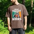 Raccoon Smutty Book Lover Spicy Romance Novels Women's Men's Comfort Colors T-Shirt Espresso