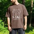 Read a Book For Facts Sake Librarian Men's Comfort Colors T-Shirt Espresso
